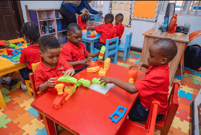 Tenderville school activity — moment 4